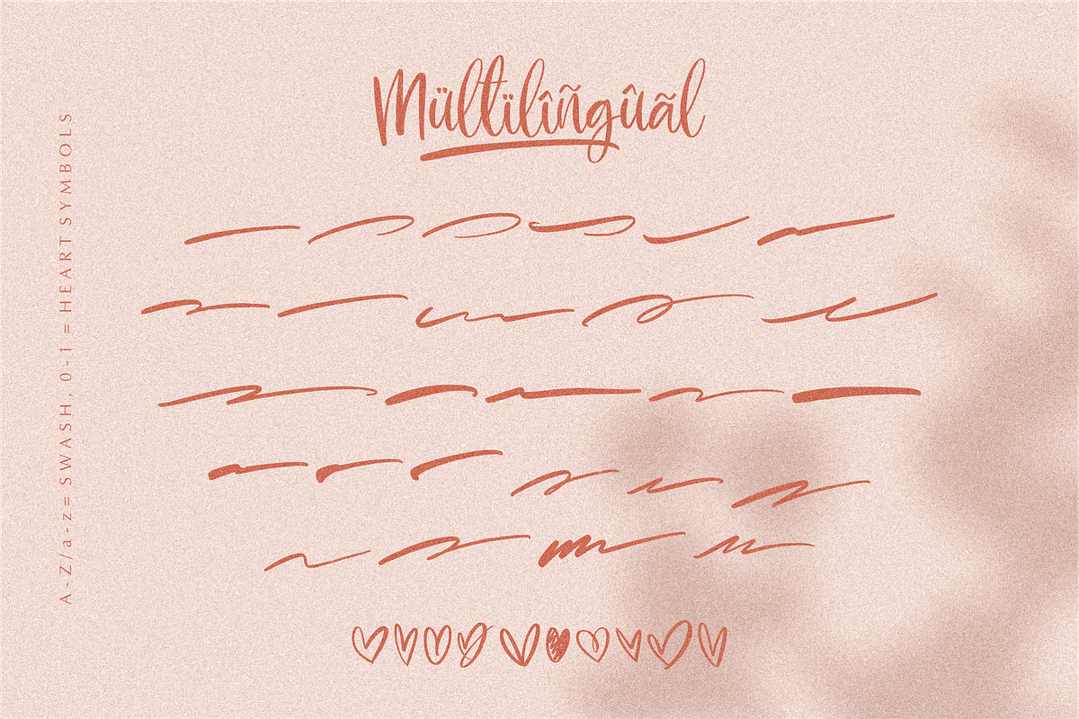 Blushon Brush Script, a Script Font by 24Design Studios (Photo 9 of 9)