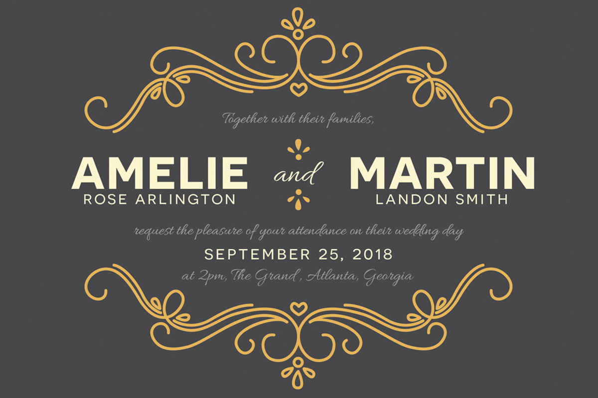 Fairytale Wedding Pack, an Invitation Template by Every Tuesday (Photo 1 of 5)