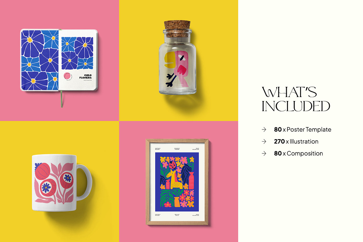 Child Flowers | Wall Art Creator, an Object Graphic by Leleka.Store (Photo 3 of 16)