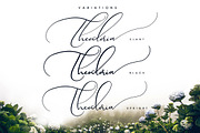 Theodoria Script Font, a Script Font by Creativeqube Design (Thumbnail 13 of 16)
