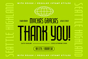 Seattle Highland - Condensed Font, a Sans Serif Font by Letterhend Studio (Thumbnail 10 of 10)
