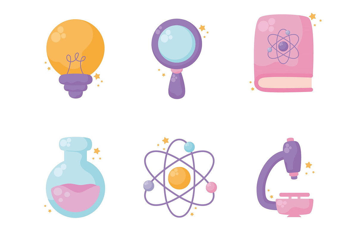 Science Illustration Set preview 3