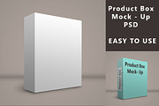 Product - Box - PSD Mock up, a Product Mockup by DareToDream (Thumbnail 1 of 3)
