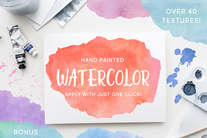 Watercolor Effects for Photoshop
