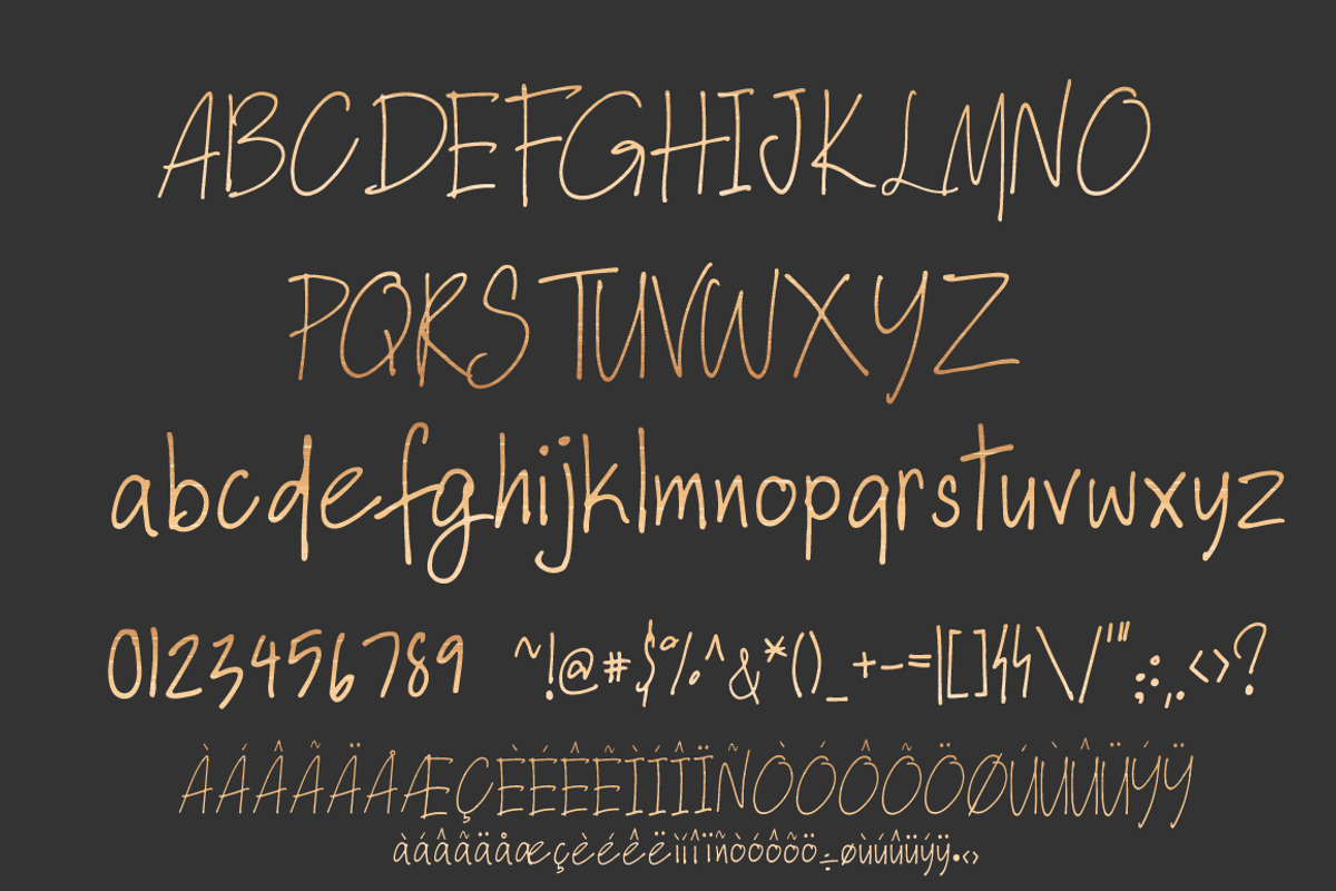 Maxwell | Handwritten Font preview 2