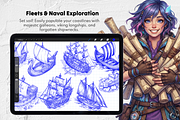 345 Fantasy Map Builder Stamps, a Brush Add-On by Selentaori Studio (Thumbnail 8 of 10)