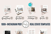 1000 Real Estate Instagram Posts, a Social Media Template by RealEstateDreams (Thumbnail 3 of 10)