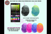 Procreate Watercolor Doodle Brushes, a Brush Add-On by AlwaysBeColoring (Thumbnail 3 of 13)