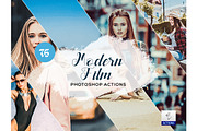 75 Modern Film Photoshop Actions, a Brushes & More by DreamColor (Thumbnail 1 of 5)