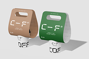 Cup Holder Tray Mockup, a Cups & Container Mockup by graphicsauce (Thumbnail 2 of 4)