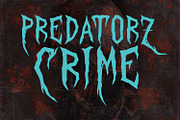 Auxzern Spooky Horror Blackletter, a Blackletter Font by Maulana Creative (Thumbnail 2 of 7)