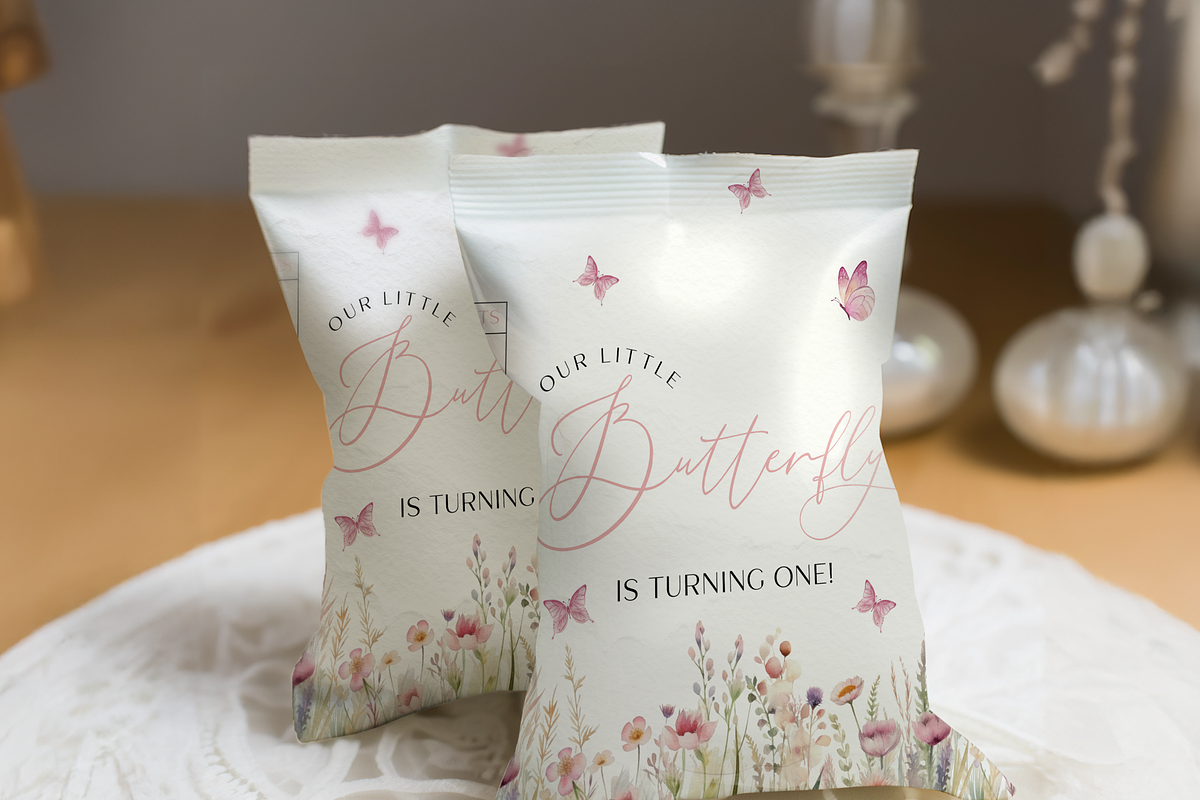 Butterfly Kisses Party Chips Bag, an Invitation Template by Digital_Mind (Photo 4 of 4)