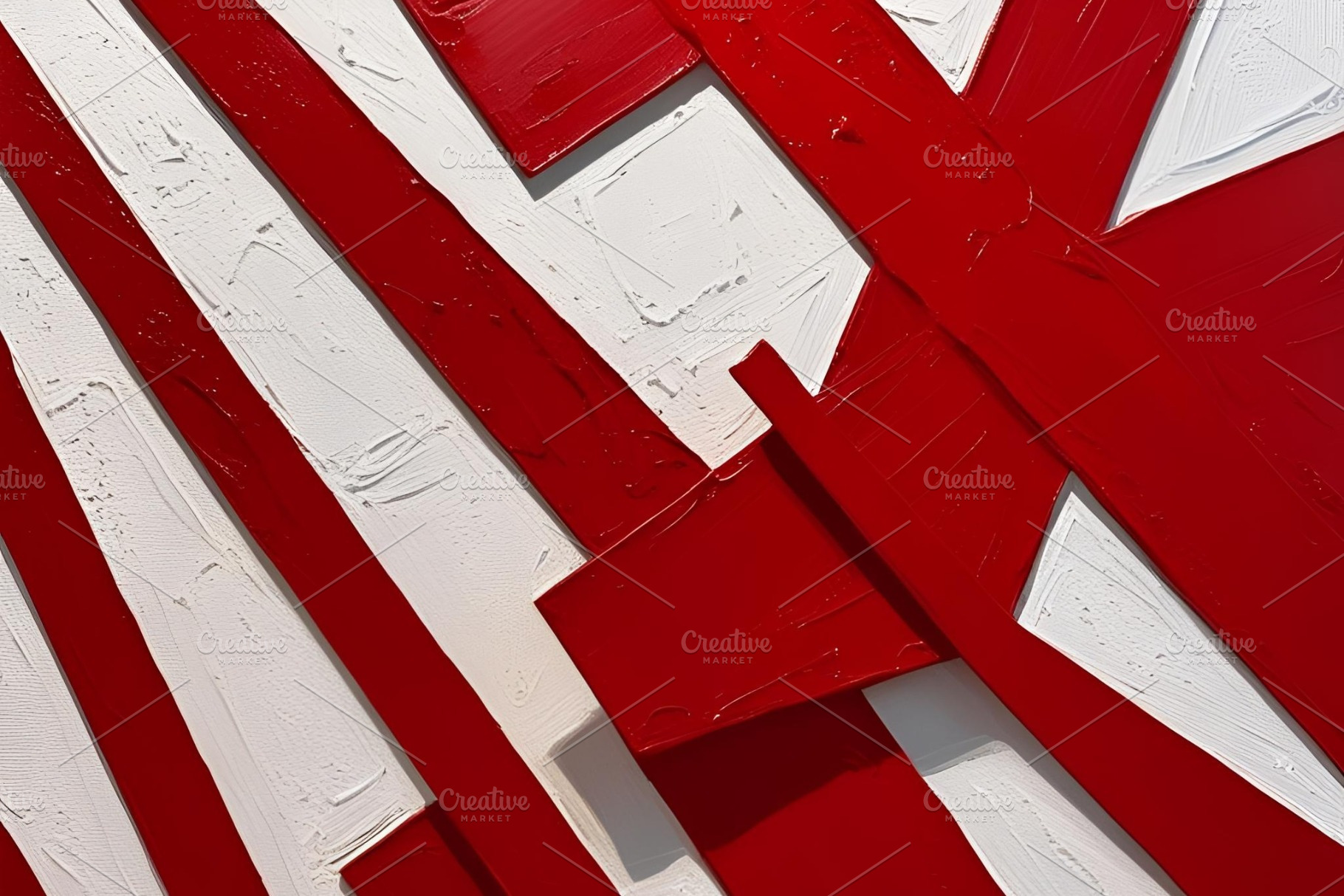 Paint red and white abstract image, an Abstract Photo by ComfortQ