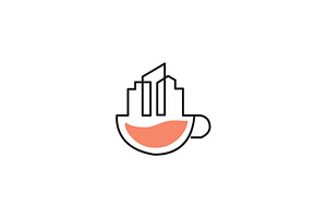 Coffee Bulding Logo