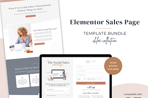 Elementor Sales Page Templates Chloe