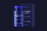 Supplement Bottle Mockup, a Product Mockup by HexenDesigns (Thumbnail 10 of 12)