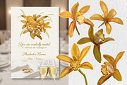 Orchid wreath & Bouquet, an Object Graphic by Floraphoria (Thumbnail 7 of 9)