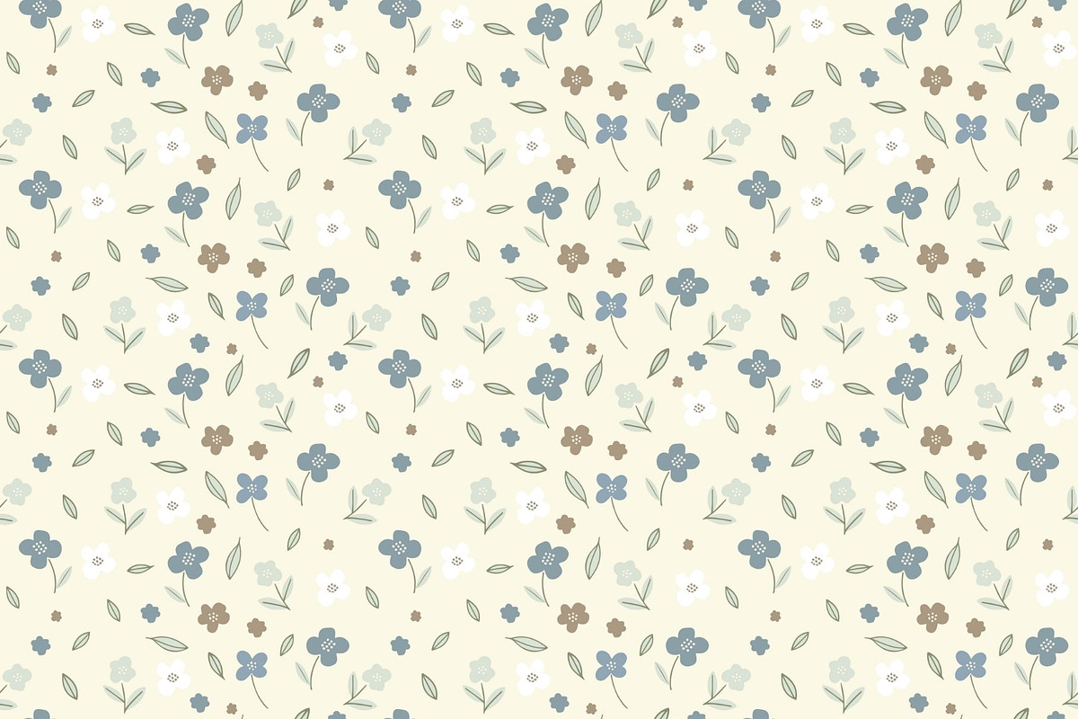 Soft Meadow Floral Pattern Pack, a Pattern Graphic by ItsReksita Pattern (Photo 14 of 14)