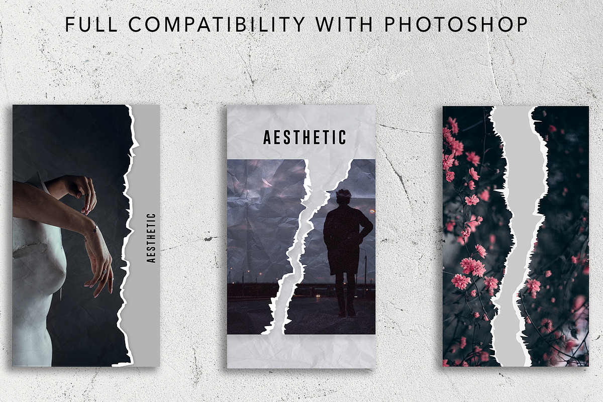 10 Paper instagram stories, a Templates & Theme by Elijah (Photo 5 of 7)