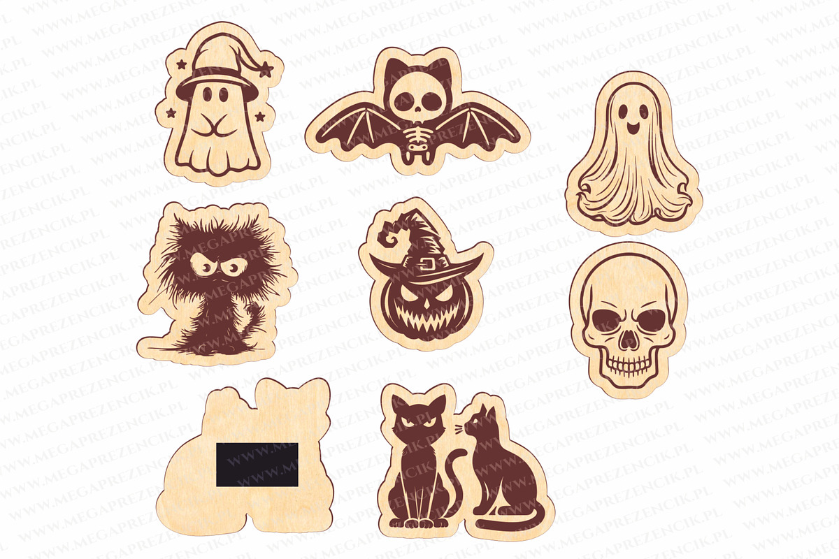 Halloween SVG Vector Graphics Set, an Object Graphic by MegaPrezencik (Photo 3 of 6)