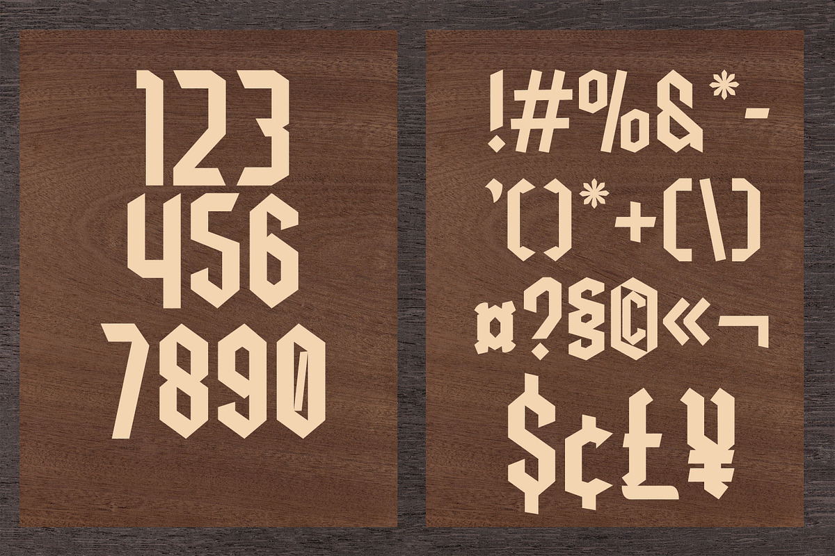 Halkind Blackletter Font, a Blackletter Font by Canden Meutuah (Photo 6 of 8)