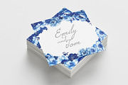 Imperial Blue Ornament – Watercolor, an Object Illustration by CreativeValuation (Thumbnail 6 of 11)