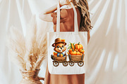 Watercolor Autumn Cute Beaver, an Illustration by Pixels.Craft (Thumbnail 6 of 7)