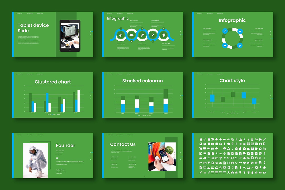 Triner – Business PowerPoint, a Presentation Template by Dens Creative Studio (Photo 5 of 6)