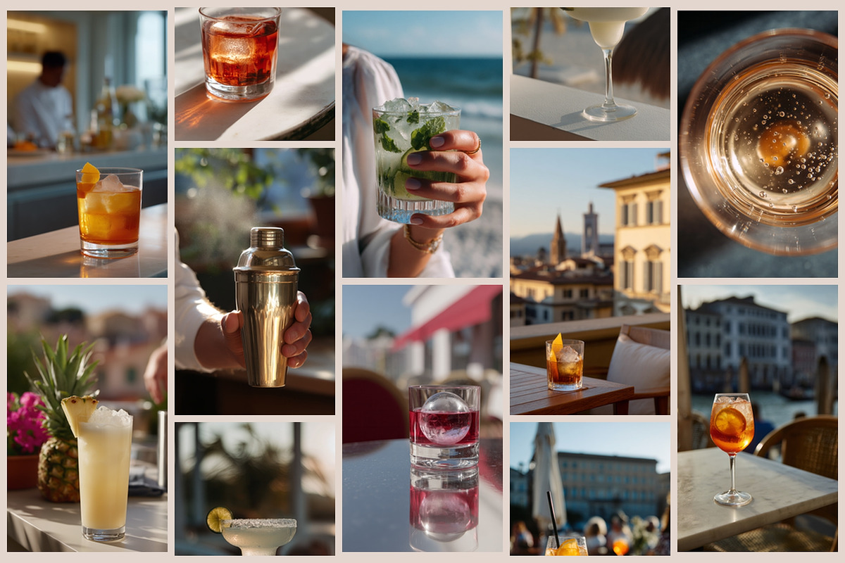 Luxury Bar & Mixology Vertical Set, a Food & Drink Photo by AI Petr Creative Agency (Photo 4 of 7)