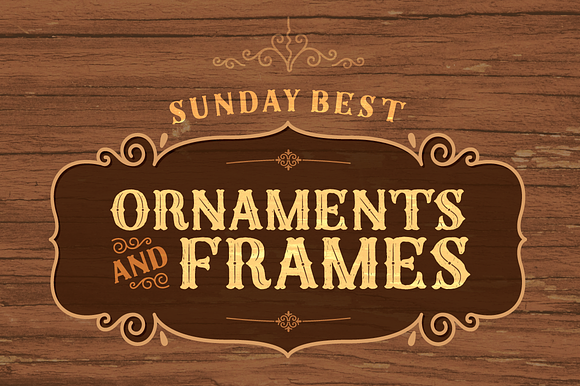 Sunday Best Ornaments and Frames preview 7