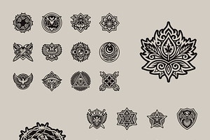 Russian Tattoos Icons