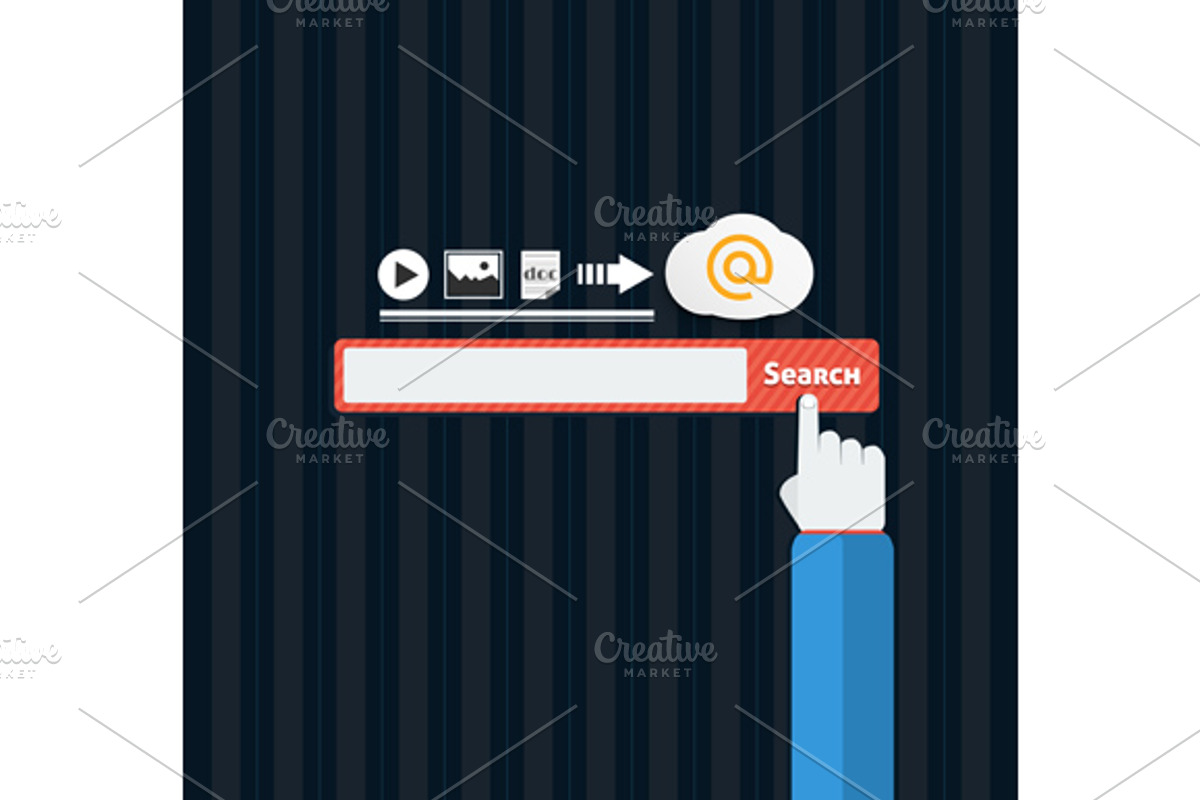Search bar browser in flat preview 2