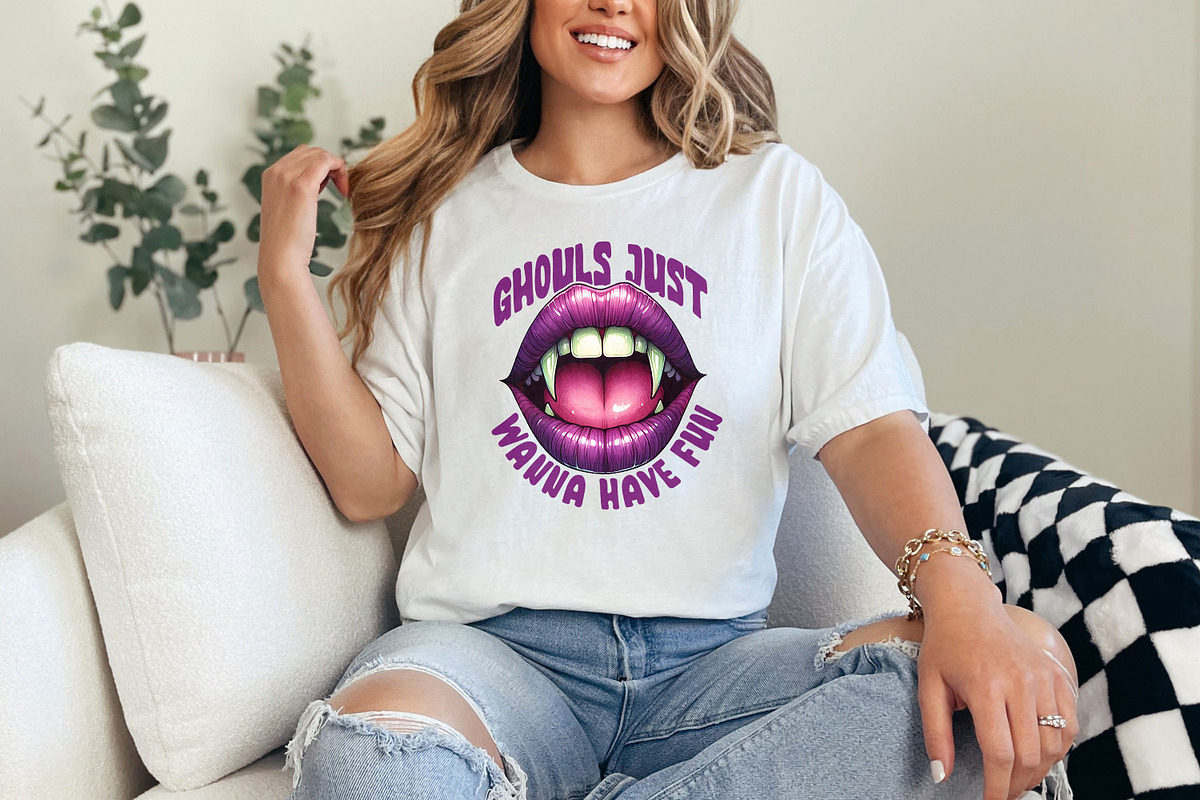 Ghouls Just Wanna Have Fun PNG, an Illustration by SharpMarketplace (Photo 6 of 9)