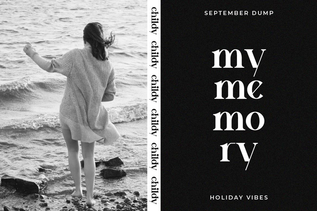 Childy Minimalist Serif, a Serif Font by Artiveko (Photo 3 of 8)