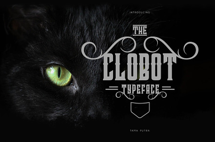 Clobot Decorative Typeface