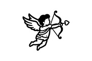 Cupid Angel Valentine Vector Bundle, an Illustration by jahid234 (Thumbnail 26 of 47)