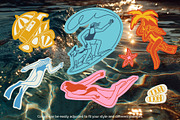Warm Days: Summer Line Art, a Person Illustration by Olly Kava (Thumbnail 6 of 10)