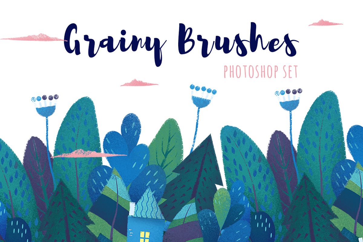 Grainy Brushes For Photoshop, a Brush Add-On by purple_swarm (Photo 1 of 4)