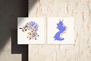Cute cartoon caterpillars set, an Animal Illustration by PaperTrident (Thumbnail 4 of 4)
