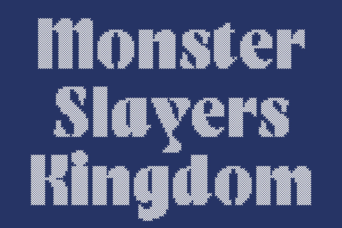 CS Aslan Stitched, a Sans Serif Font by Craft Supply Co. (Photo 2 of 8)