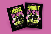 Indie Rock Music Festival Flyer, a Flyer Template by megarez (Thumbnail 3 of 3)