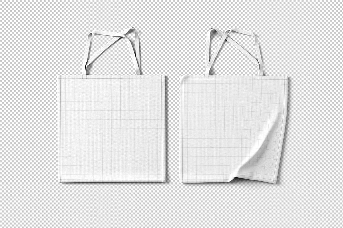 Customizable Tote Bag Mockup, a Packaging Mockup by zpackcreative (Photo 4 of 5)