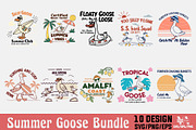 Summer Goose SVG PNG Sublimation Bun, an Illustration by Ya_ Design Store (Thumbnail 12 of 12)