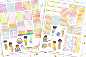 Easter Fun Printable Stickers