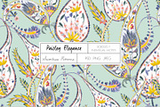 Paisley Elegance, a Pattern Graphic by TSTUDIO (Thumbnail 1 of 12)