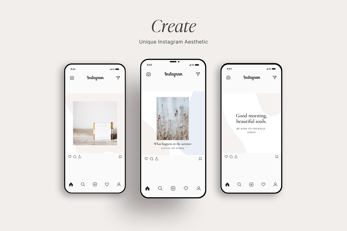 Canva Instagram Puzzle template, a Social Media Template by ...