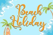 Summer Resort, a Handwritten Font by Yoga Letter (Thumbnail 2 of 6)