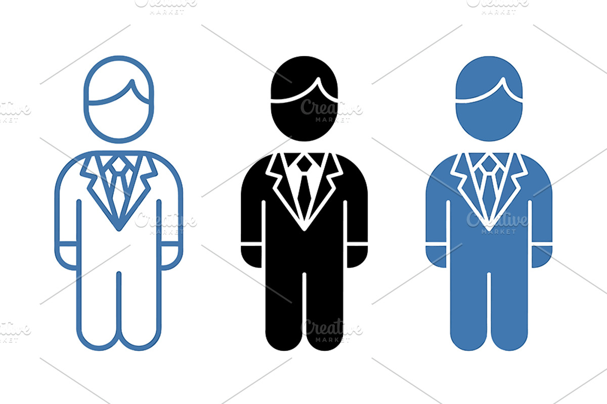 Business Professional Vector Icon, a Solid Icon by Artonix (Photo 2 of 2)