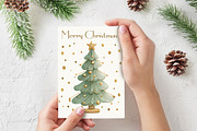 Whimsical Christmas Tree Clipart V.1, a Seasonal Illustration by V Design Creator (Thumbnail 9 of 9)