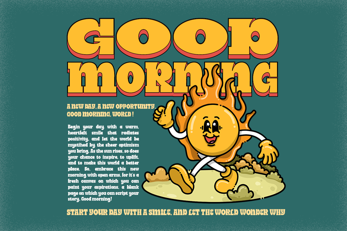 Going Clap - Free Bonus Assets, a Slab Serif Font by Dharmas Foundry (Photo 7 of 15)